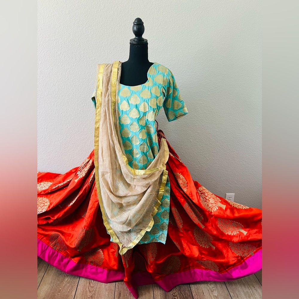 Indian Pakistani lehenga dress